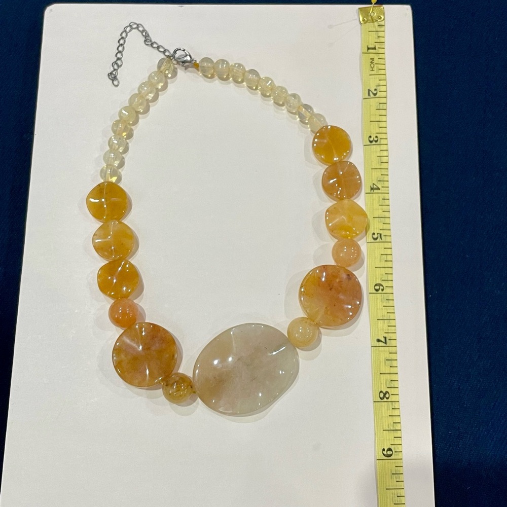 Gorgeous Stone Statement Necklace - image 2